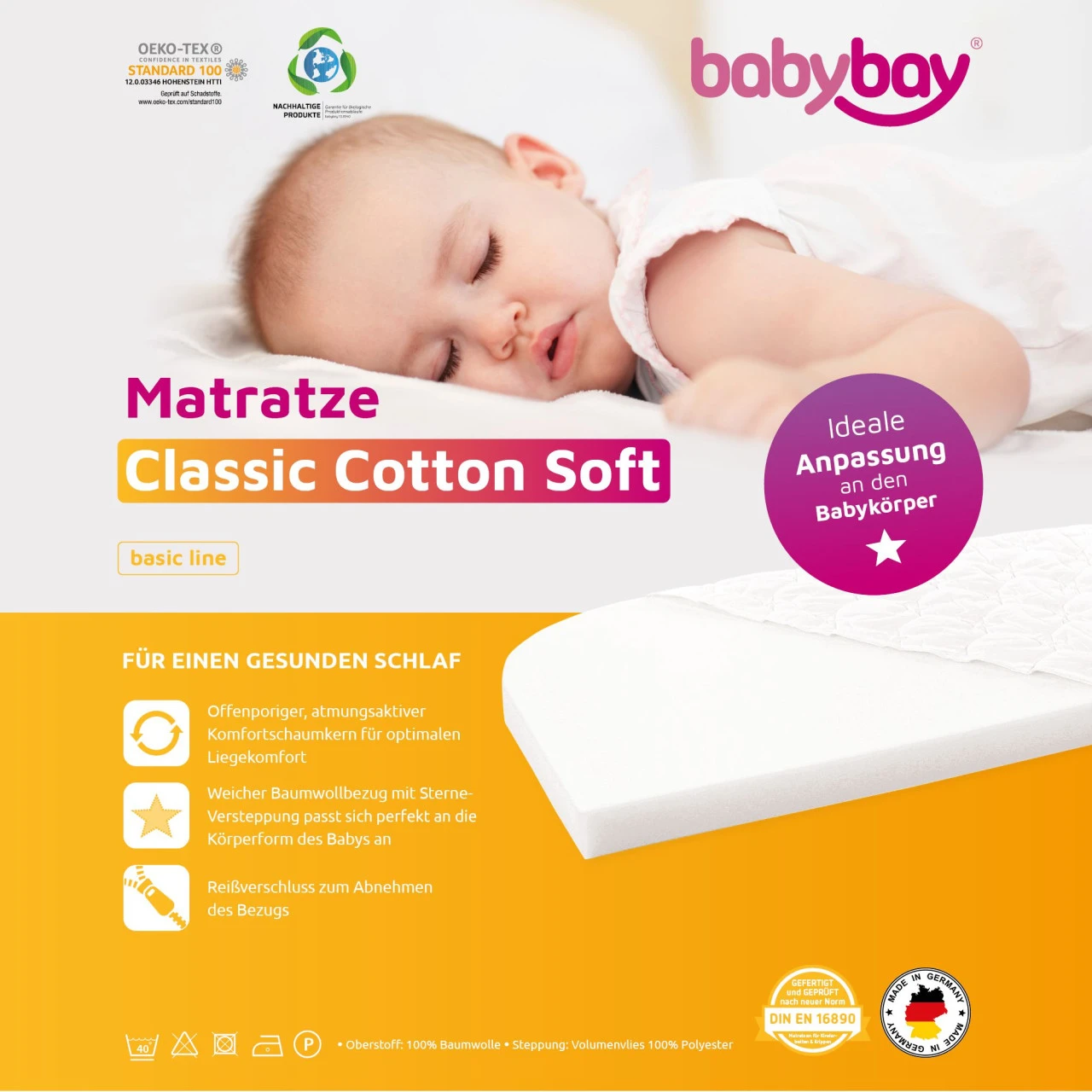 Matratze CLASSIC COTTON 9 Matratze CLASSIC COTTON – Bild 9