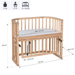 Beistellbett MAXI COMFORT PLUS -BabyTraum Verkaufsgeschäft 0129478 006 1280x1280