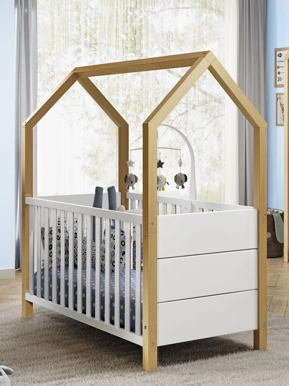 Babybett BENAJA 1 Babybett BENAJA