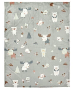 Alvi Microfaserdecke BABY FOREST
