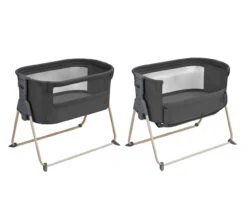 Beistellbett TORI Graphit -BabyTraum Verkaufsgeschäft 0376898 004 1280x1280