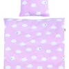 Wiegenset ROBA KLEINE WOLKE ROSA