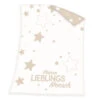 Decke LIEBLINGSMENSCH STRICK