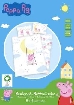 Baby BIO Bettwäsche PEPPA PIG -BabyTraum Verkaufsgeschäft 0477015 006 1280x1280