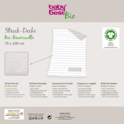 Babydecke JAQUARD Gestrickt -BabyTraum Verkaufsgeschäft 0578387 006 1280x1280