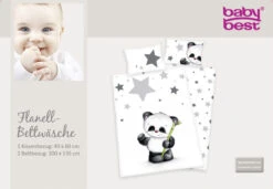 Baby Bettwäsche FLANELL PANDA -BabyTraum Verkaufsgeschäft 0578479 005 1280x1280
