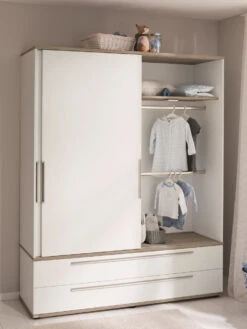 Kleiderschrank CARLO -breit-