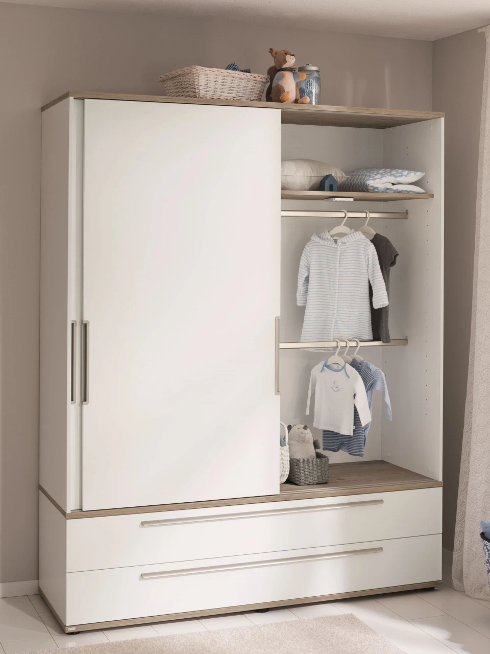 Kleiderschrank CARLO -breit- 1 Kleiderschrank CARLO -breit-