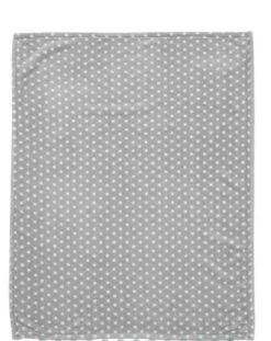 Alvi Microfaserdecke STARS -silber-